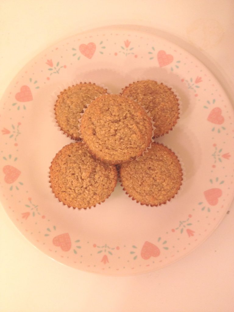 Almond and Oat Cinammon Spiced Muffins
