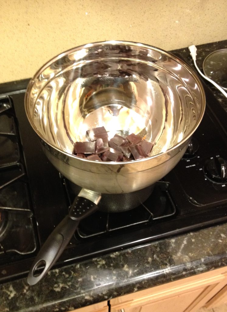 Valentine's Day Raspberries Dipped in Dark Chocolate