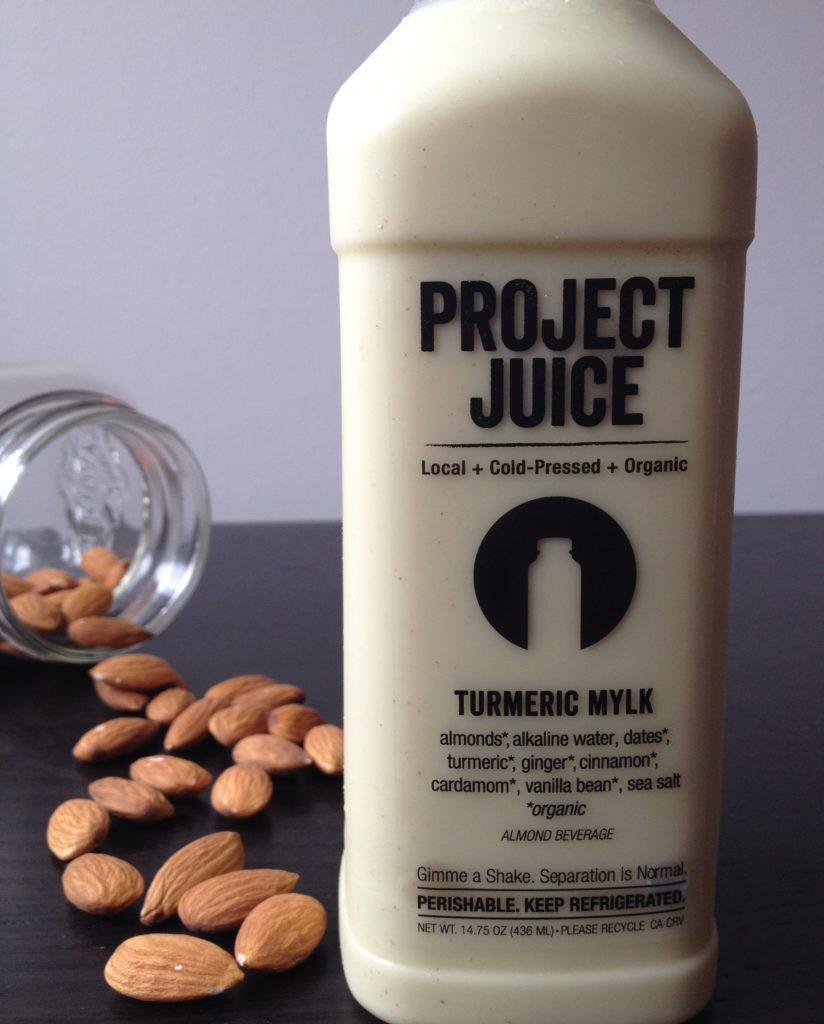 review of project juice turmeric mylk San Francisco