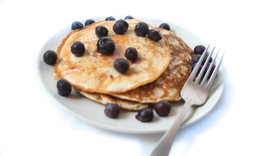 Perfect Four Ingredient Pancakes by Honestly Fitness