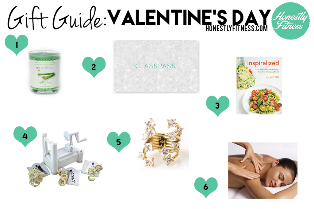 valentine's day gift guide by Honestly Fitness
